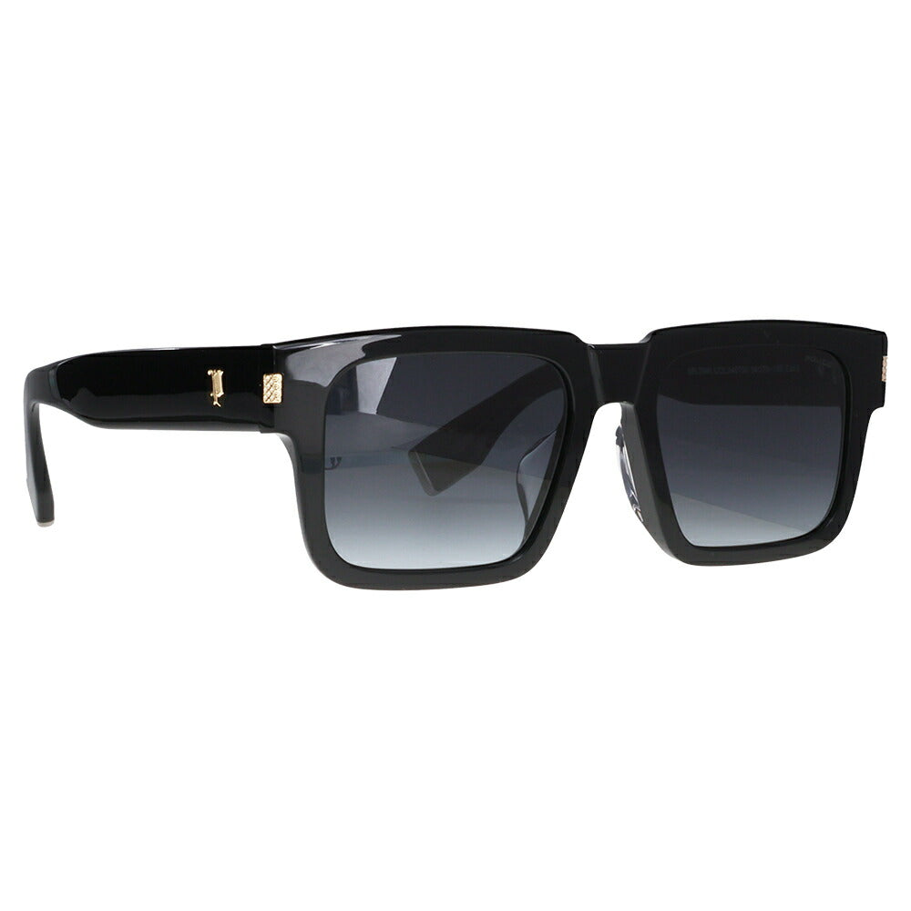 【正規品販売店】POLICE(ポリス) サングラス SPLT94K 0700 54 スクエア セル メンズ