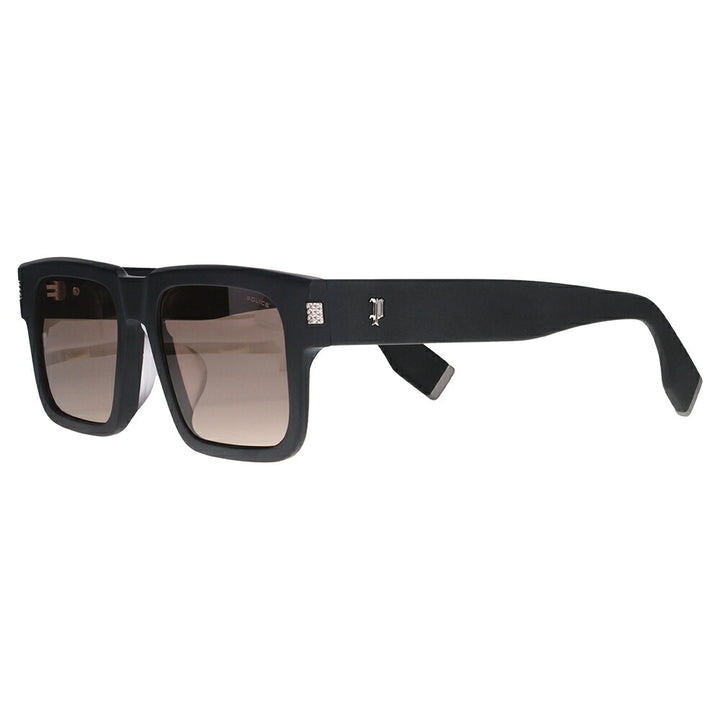 【正規品販売店】POLICE(ポリス) サングラス SPLT94K 0703 54 スクエア セル メンズ