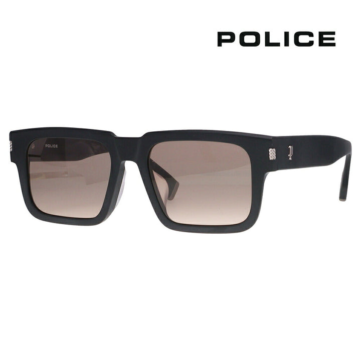 【正規品販売店】POLICE(ポリス) サングラス SPLT94K 0703 54 スクエア セル メンズ