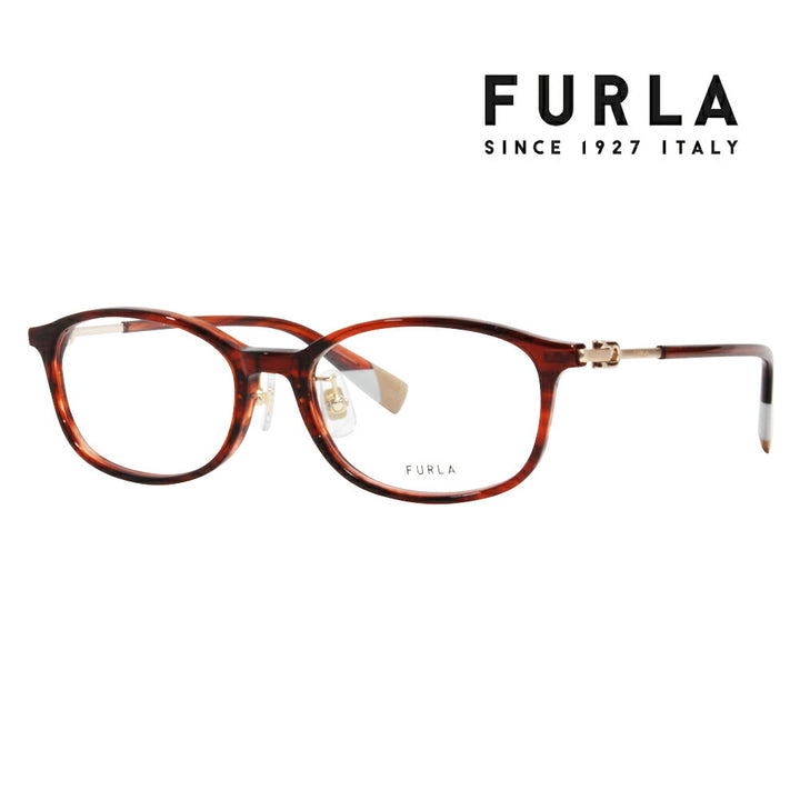 【正规品贩売店】 度なし1.55renzu交换+0円 FURLA furura 眼镜 伊达メガネ VFU491J 01FW 51 ウェrinton ジャパンモデル redeィーsu 