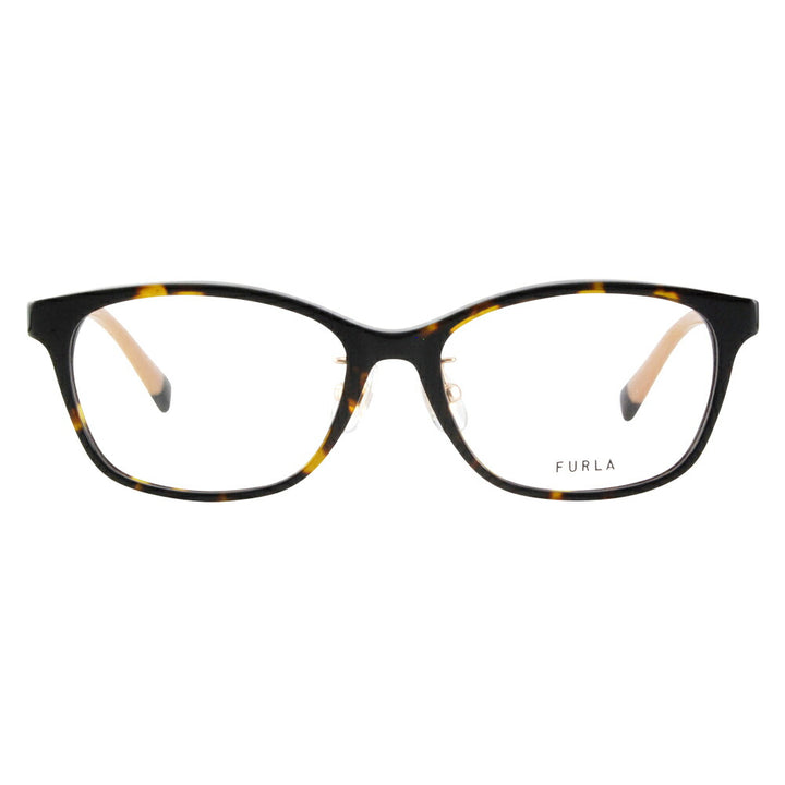 [Authorized Retailer] Non-prescription 1.55 lens replacement +0 yen FURLA Glasses, Fashion Glasses VFU710J 09AJ 51 Wellington Japan Model Women's 