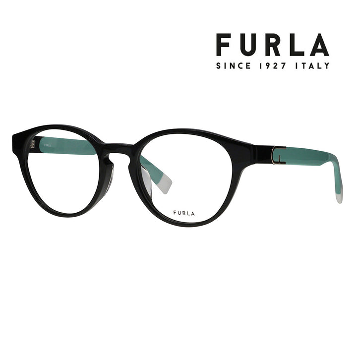 【正規品販売店】 度なし1.55レンズ交換+0円 FURLA フルラ 眼鏡 伊達メガネ VFU862J 0700 49 ボストン セル ジャパンモデル レディース