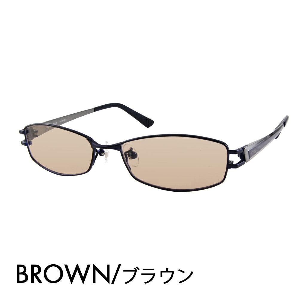 [Authorized Retailer] Police Glasses Sunglasses Color Lens Set VPL419J 0N28 53 POLICE Square Metal Titanium Fashion Glasses Glasses 