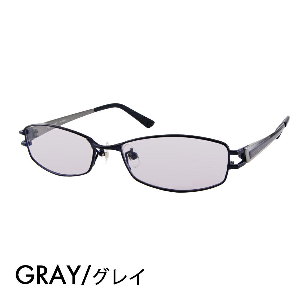 [Authorized Retailer] Police Glasses Sunglasses Color Lens Set VPL419J 0N28 53 POLICE Square Metal Titanium Fashion Glasses Glasses 