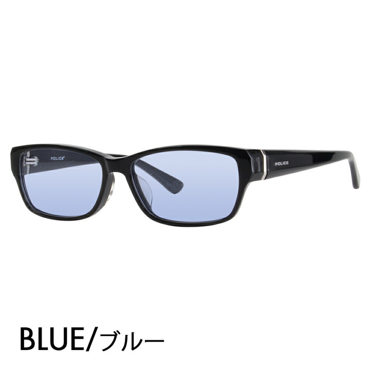 [Authorized Retailer] Police Glasses Frame Sunglasses Color Lens Set VPL660J 01KR 55 POLICE Square Cell Acetate Fashion Glasses Glasses 