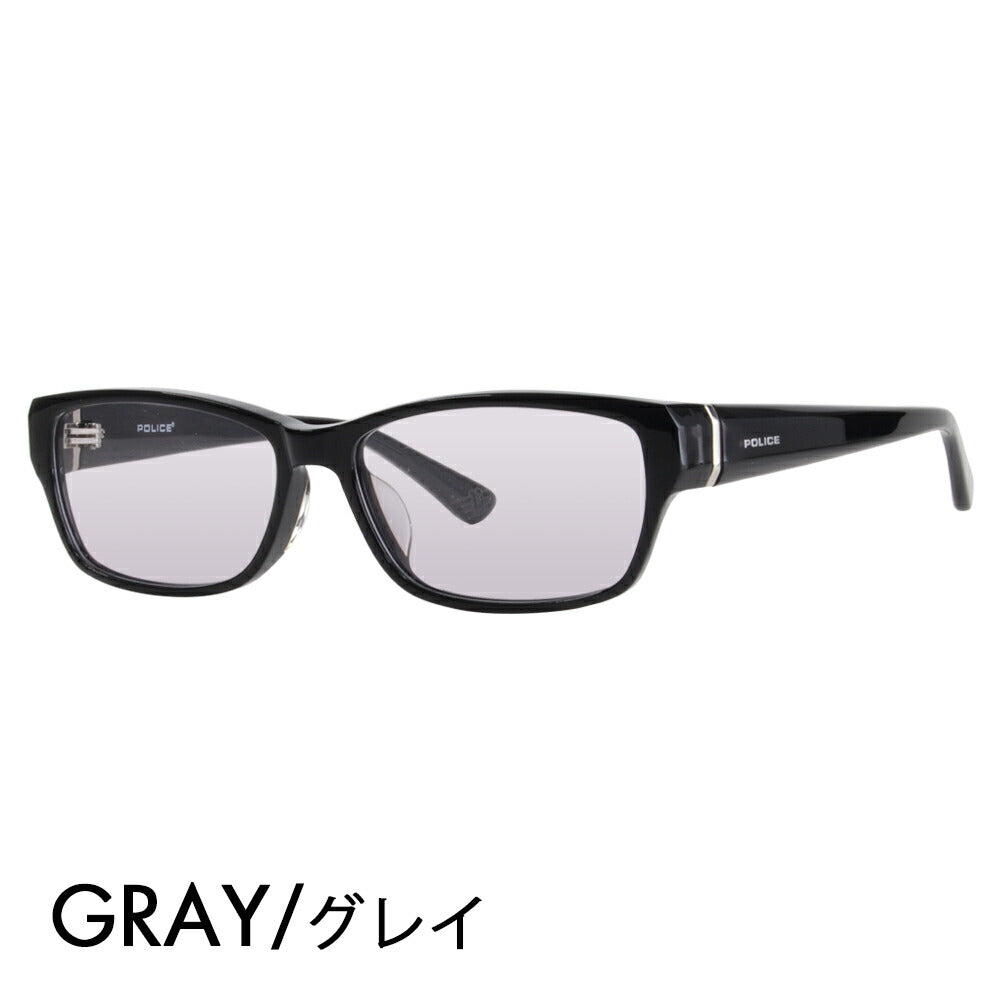 [Authorized Retailer] Police Glasses Frame Sunglasses Color Lens Set VPL660J 01KR 55 POLICE Square Cell Acetate Fashion Glasses Glasses 