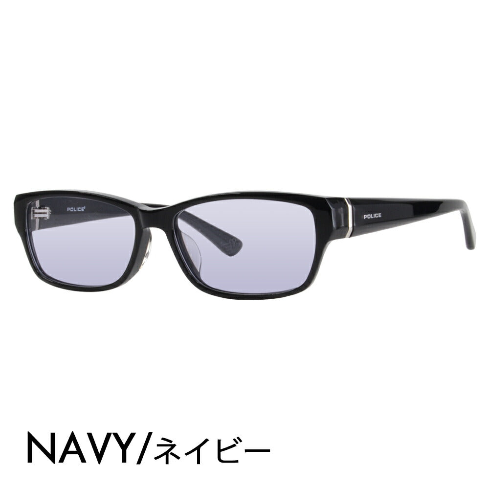 [Authorized Retailer] Police Glasses Frame Sunglasses Color Lens Set VPL660J 01KR 55 POLICE Square Cell Acetate Fashion Glasses Glasses 