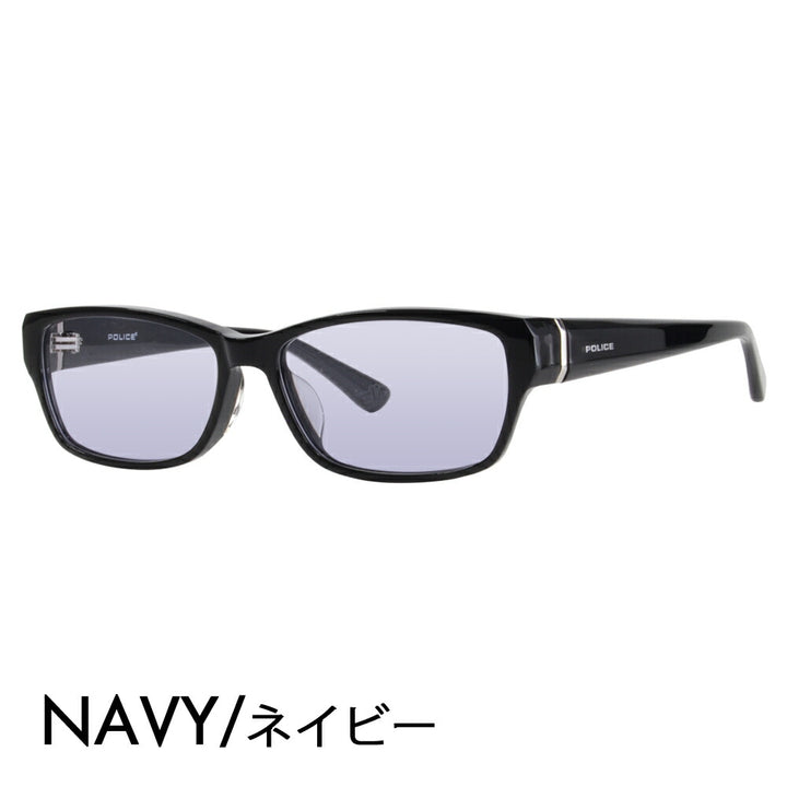 [Authorized Retailer] Police Glasses Frame Sunglasses Color Lens Set VPL660J 01KR 55 POLICE Square Cell Acetate Fashion Glasses Glasses 