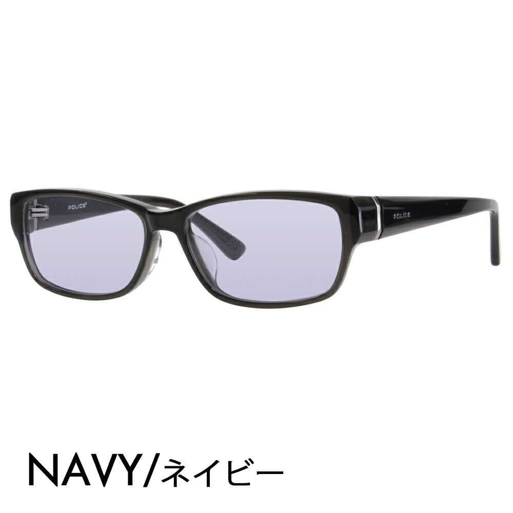 [Authorized Retailer] Police Glasses Frame Sunglasses Color Lens Set VPL660J 02GR 55 POLICE Square Cell Acetate Fashion Glasses Glasses 