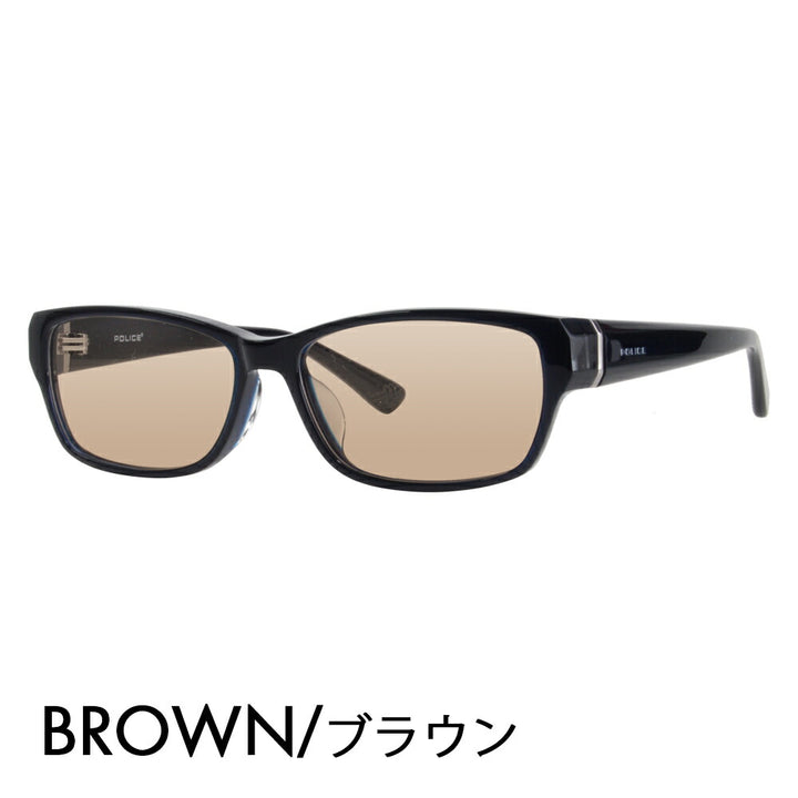 [Authorized Retailer] Police Glasses Frame Sunglasses Color Lens Set VPL660J 03LR 55 POLICE Square Cell Acetate Fashion Glasses Glasses 