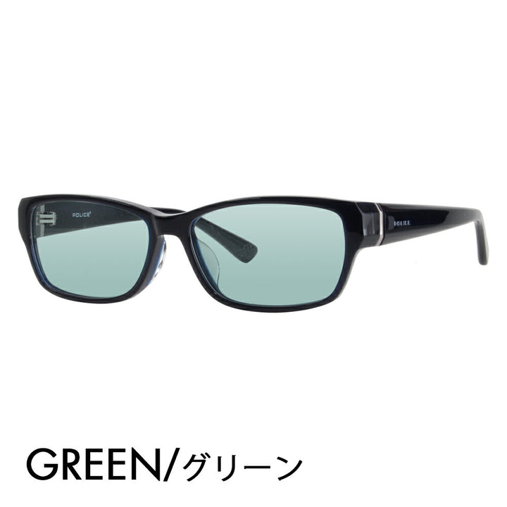 [Authorized Retailer] Police Glasses Frame Sunglasses Color Lens Set VPL660J 03LR 55 POLICE Square Cell Acetate Fashion Glasses Glasses 