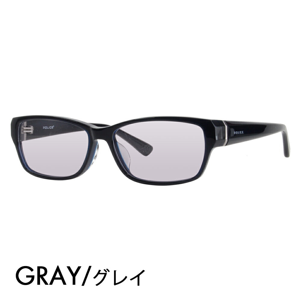 [Authorized Retailer] Police Glasses Frame Sunglasses Color Lens Set VPL660J 03LR 55 POLICE Square Cell Acetate Fashion Glasses Glasses 