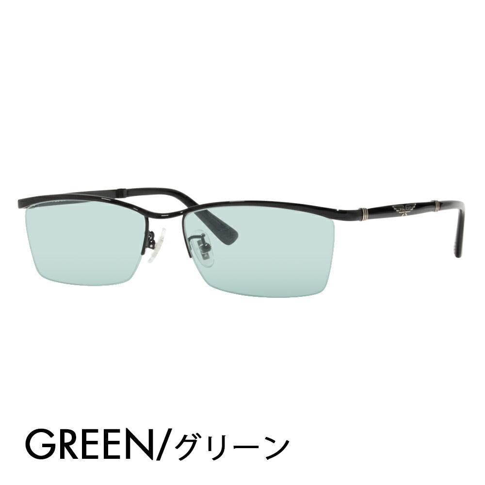 [Authorized Retailer] Police Glasses Frame Sunglasses Color Lens Set VPLB04J 0530 56 POLICE Square Half Rim Nylor Titanium Fashion Glasses Glasses 