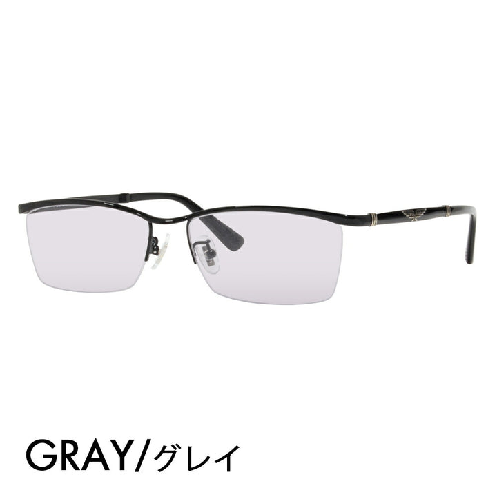 [Authorized Retailer] Police Glasses Frame Sunglasses Color Lens Set VPLB04J 0530 56 POLICE Square Half Rim Nylor Titanium Fashion Glasses Glasses 