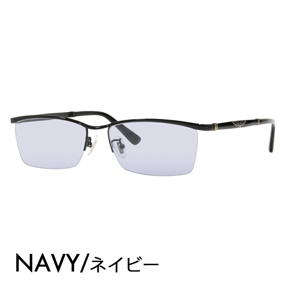 [Authorized Retailer] Police Glasses Frame Sunglasses Color Lens Set VPLB04J 0530 56 POLICE Square Half Rim Nylor Titanium Fashion Glasses Glasses 