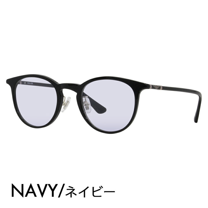 [Authorized Retailer] Police Glasses Frame Sunglasses Color Lens Set VPLF53J 0700 47 POLICE Boston Cell Full Rim Japan Collection Fashion Glasses Glasses 