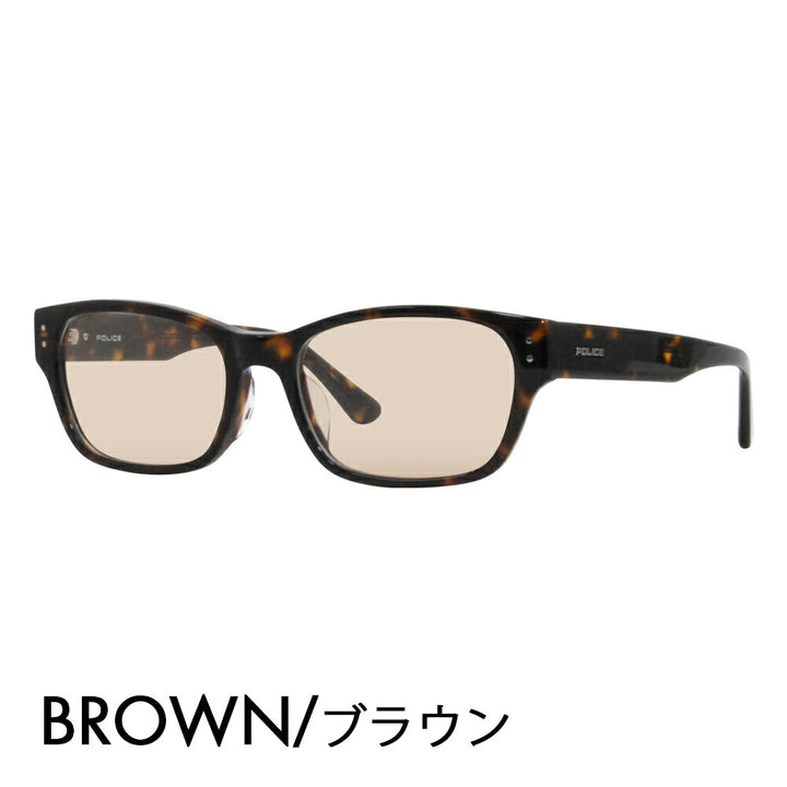 [Authorized Retailer] Police Glasses Frame Sunglasses Color Lens Set VPLL90J 0710 54 POLICE Men's 2023 Model Wellington Square Japan Model Cell 40th Anniversary Model Fashion Glasses Glasses 