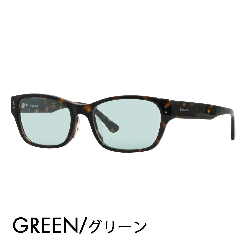 [Authorized Retailer] Police Glasses Frame Sunglasses Color Lens Set VPLL90J 0710 54 POLICE Men's 2023 Model Wellington Square Japan Model Cell 40th Anniversary Model Fashion Glasses Glasses 