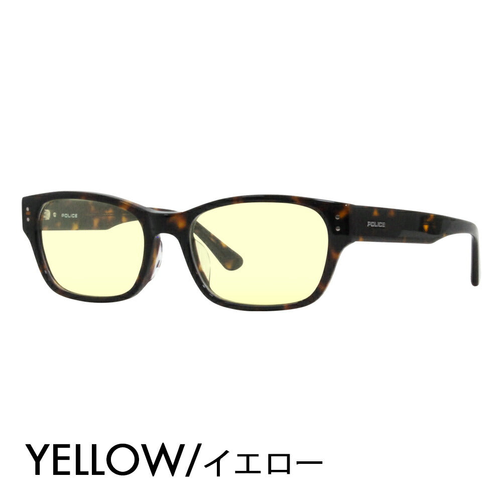 [Authorized Retailer] Police Glasses Frame Sunglasses Color Lens Set VPLL90J 0710 54 POLICE Men's 2023 Model Wellington Square Japan Model Cell 40th Anniversary Model Fashion Glasses Glasses 