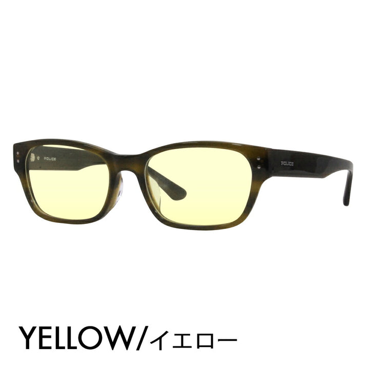 [Authorized Retailer] Police Glasses Frame Sunglasses Color Lens Set VPLL90J 0G61 54 POLICE Men's 2023 Model Wellington Square Japan Model Cell 40th Anniversary Model Fashion Glasses Glasses 