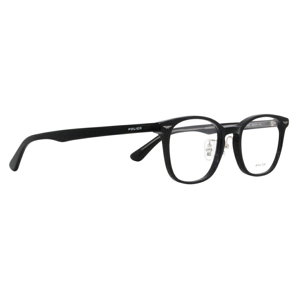 [Authorized Retailer] Non-prescription 1.55 lens replacement +0 yen Police glasses frames VPLL91J 0700 50 POLICE Men's 2023 model Boston Classic Japan model Cell 40th anniversary model Fashion glasses Glasses 