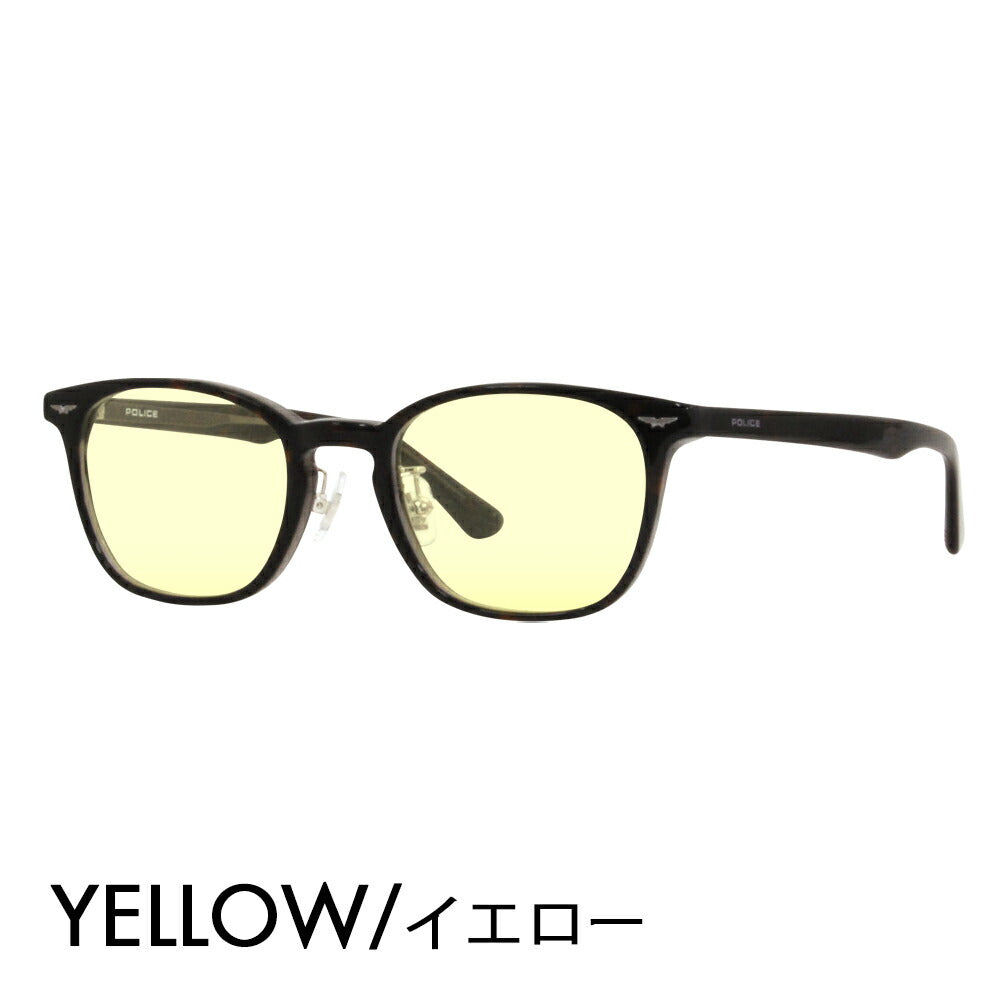 [Authorized Retailer] Police Glasses Frame Sunglasses Color Lens Set VPLL91J 0793 50 POLICE Men's 2023 Model Boston Classic Japan Model Cell 40th Anniversary Model Fashion Glasses Glasses 