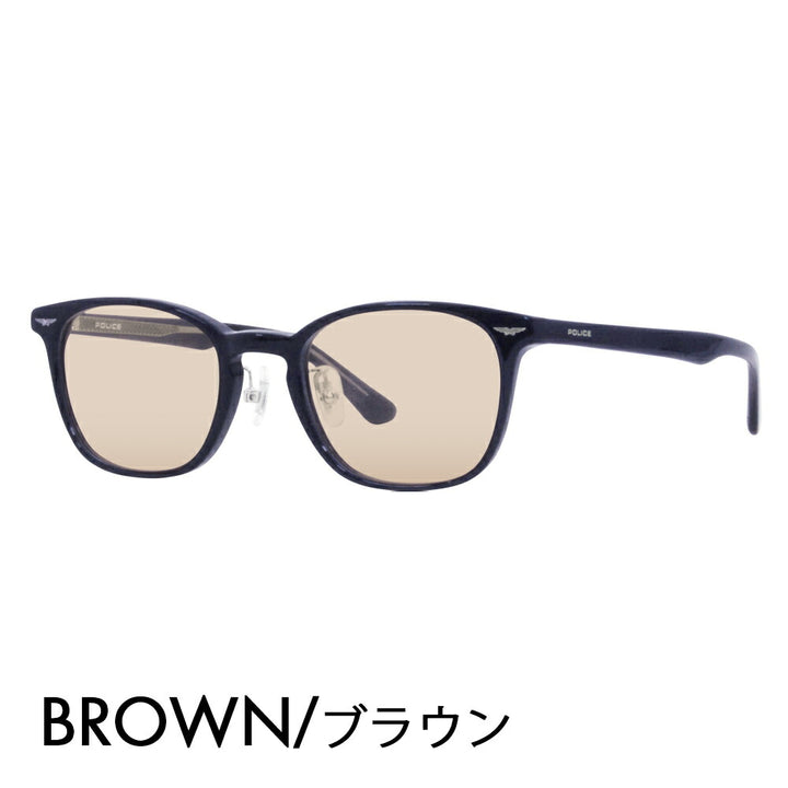 [Authorized Retailer] Police Glasses Frame Sunglasses Color Lens Set VPLL91J 07NS 50 POLICE Men's 2023 Model Boston Classic Japan Model Cell 40th Anniversary Model Fashion Glasses Glasses 