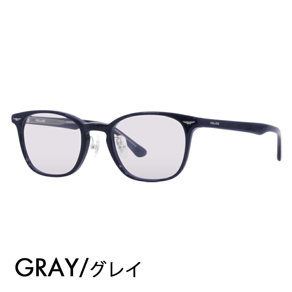 [Authorized Retailer] Police Glasses Frame Sunglasses Color Lens Set VPLL91J 07NS 50 POLICE Men's 2023 Model Boston Classic Japan Model Cell 40th Anniversary Model Fashion Glasses Glasses 