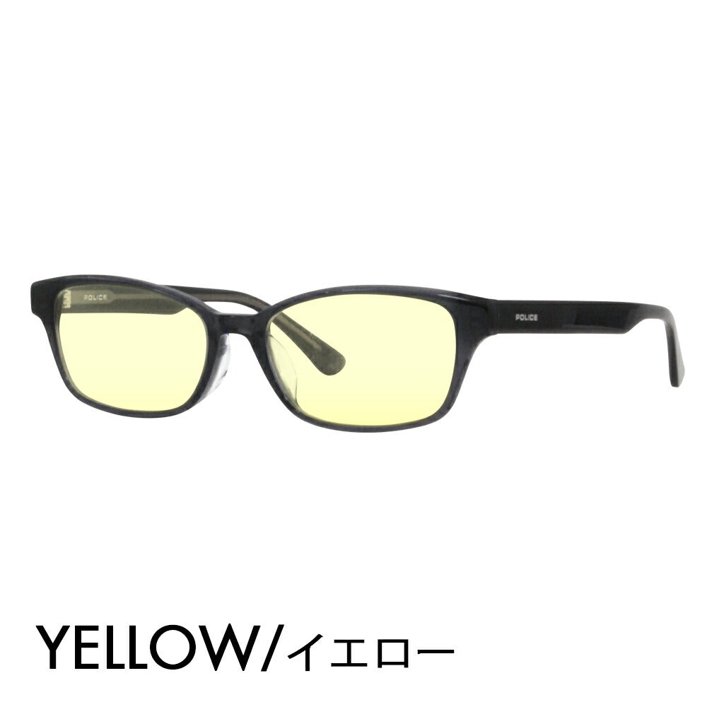 [Authorized Retailer] Police Glasses Frame Sunglasses Color Lens Set VPLL93J 04AL 53 POLICE Men's 2023 Model Wellington Square Japan Model Cell 40th Anniversary Model Fashion Glasses Glasses 