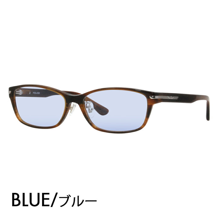 [Authorized Retailer] Police Glasses Frame Sunglasses Color Lens Set VPLL94J 06WQ 55 POLICE Men's 2023 Model Wellington Square Japan Model Cell 40th Anniversary Model Fashion Glasses Glasses 