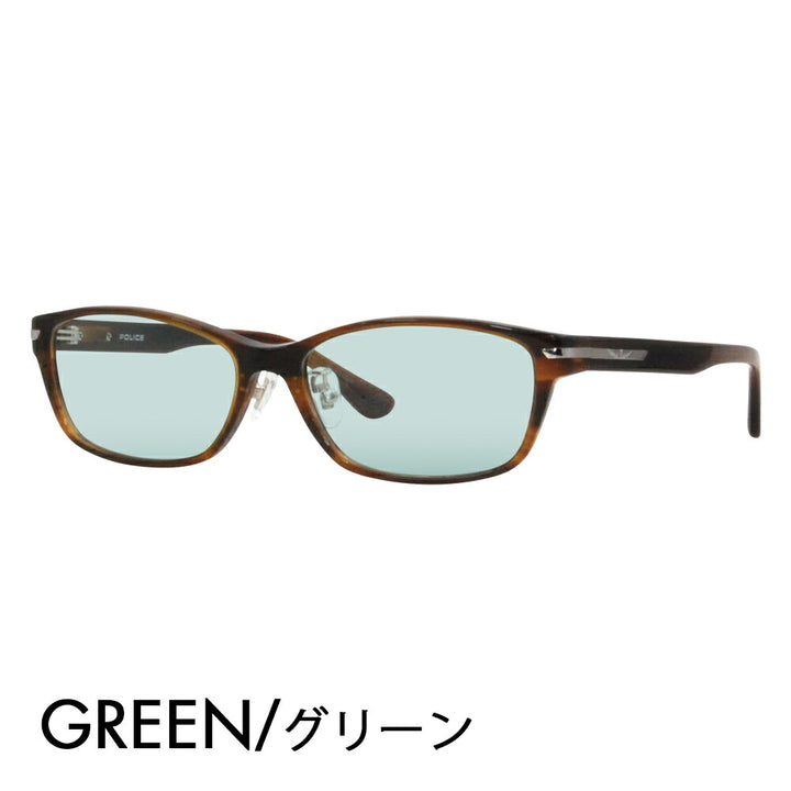 [Authorized Retailer] Police Glasses Frame Sunglasses Color Lens Set VPLL94J 06WQ 55 POLICE Men's 2023 Model Wellington Square Japan Model Cell 40th Anniversary Model Fashion Glasses Glasses 