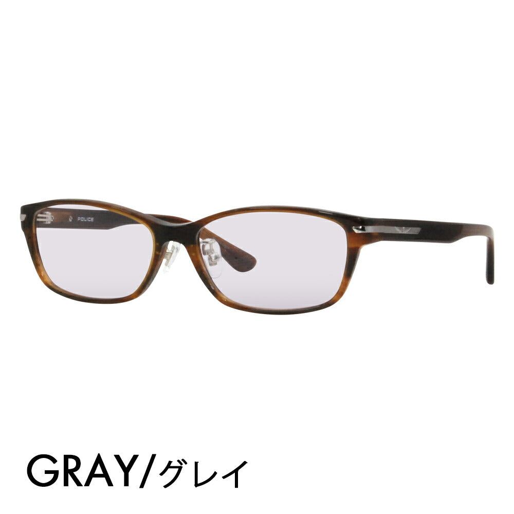 [Authorized Retailer] Police Glasses Frame Sunglasses Color Lens Set VPLL94J 06WQ 55 POLICE Men's 2023 Model Wellington Square Japan Model Cell 40th Anniversary Model Fashion Glasses Glasses 