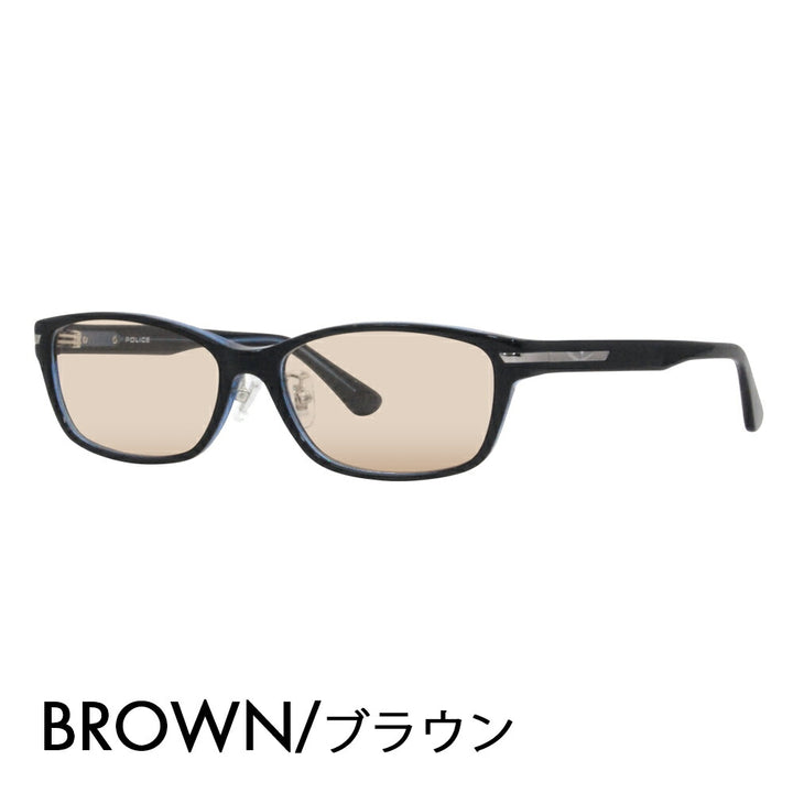 [Authorized Retailer] Police Glasses Frame Sunglasses Color Lens Set VPLL94J 0D82 55 POLICE Men's 2023 Model Wellington Square Japan Model Cell 40th Anniversary Model Fashion Glasses Glasses 