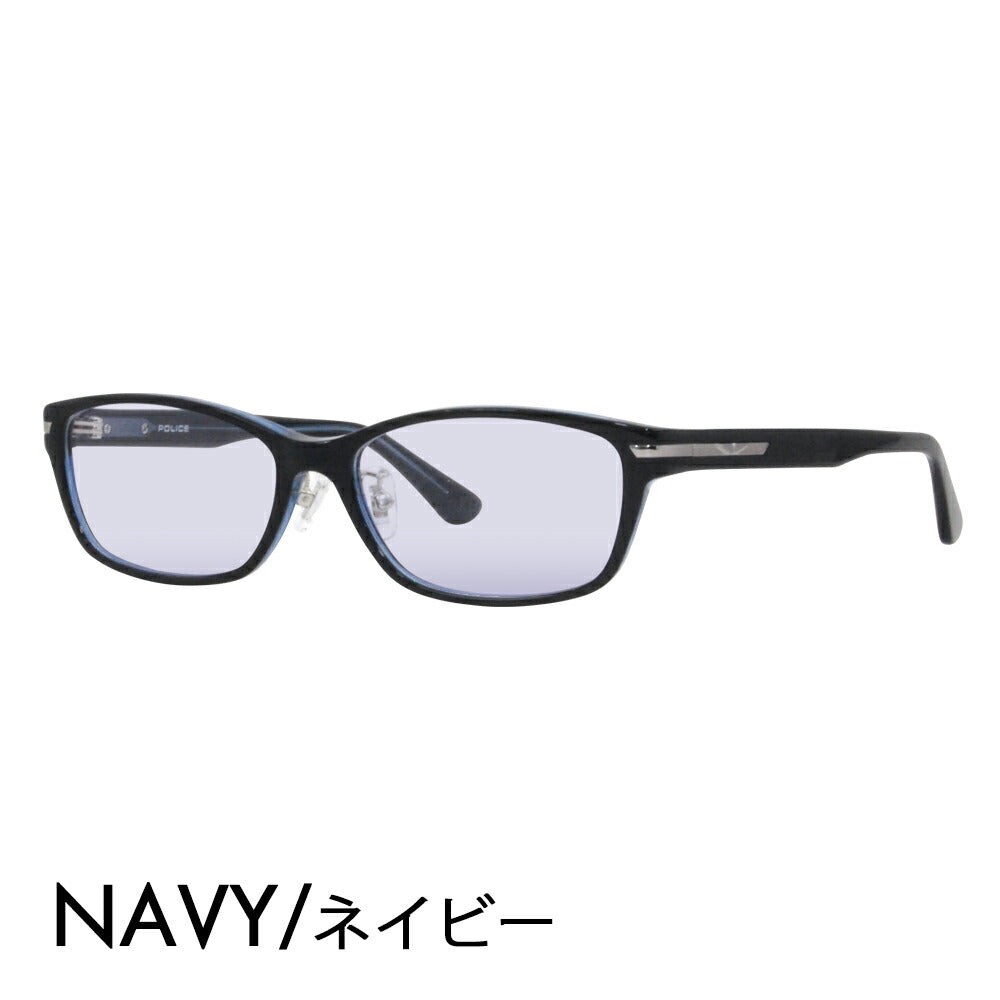 [Authorized Retailer] Police Glasses Frame Sunglasses Color Lens Set VPLL94J 0D82 55 POLICE Men's 2023 Model Wellington Square Japan Model Cell 40th Anniversary Model Fashion Glasses Glasses 