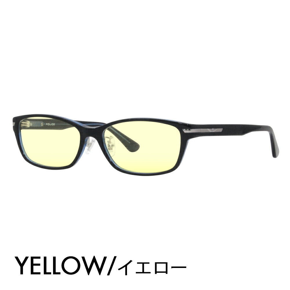 [Authorized Retailer] Police Glasses Frame Sunglasses Color Lens Set VPLL94J 0D82 55 POLICE Men's 2023 Model Wellington Square Japan Model Cell 40th Anniversary Model Fashion Glasses Glasses 