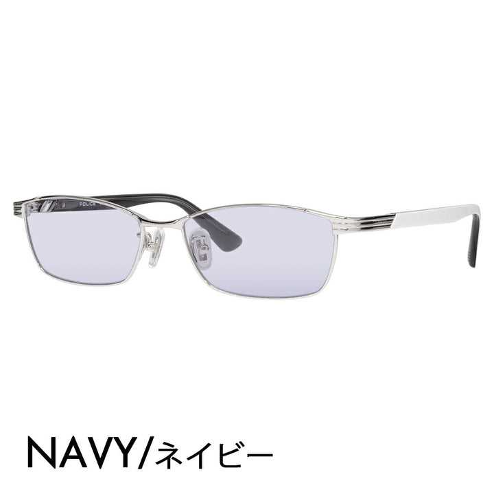 [Authorized Retailer] Police Glasses Frame Sunglasses Color Lens Set VPLN73J 0579 54 POLICE Metal Square Men's Women's Fashion Glasses 