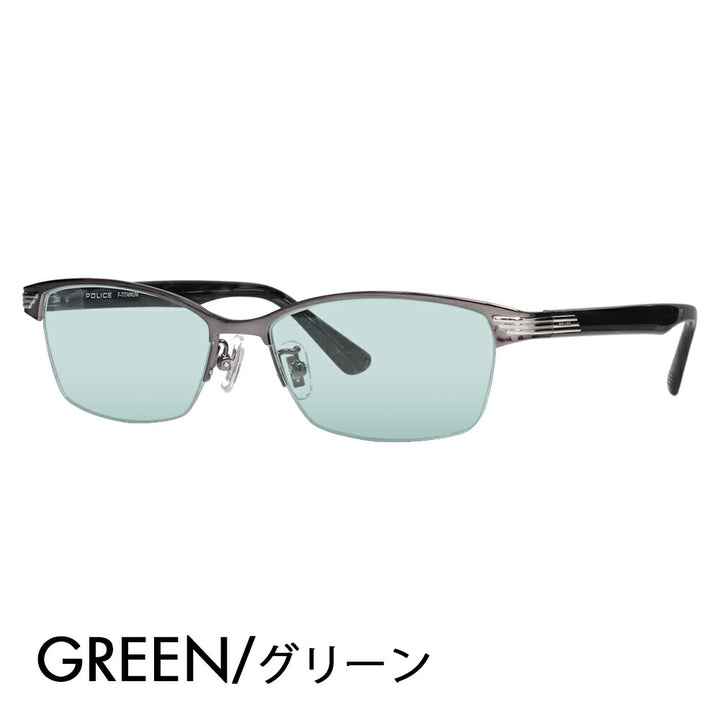 [Authorized Retailer] Police Glasses Frame Sunglasses Color Lens Set VPLN74J 0K59 55 POLICE Nylor Square Men's Women's Fashion Glasses 