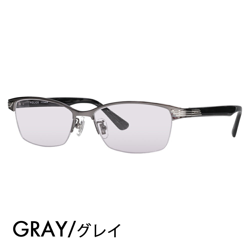 [Authorized Retailer] Police Glasses Frame Sunglasses Color Lens Set VPLN74J 0K59 55 POLICE Nylor Square Men's Women's Fashion Glasses 