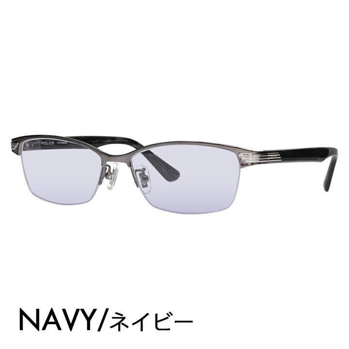 [Authorized Retailer] Police Glasses Frame Sunglasses Color Lens Set VPLN74J 0K59 55 POLICE Nylor Square Men's Women's Fashion Glasses 