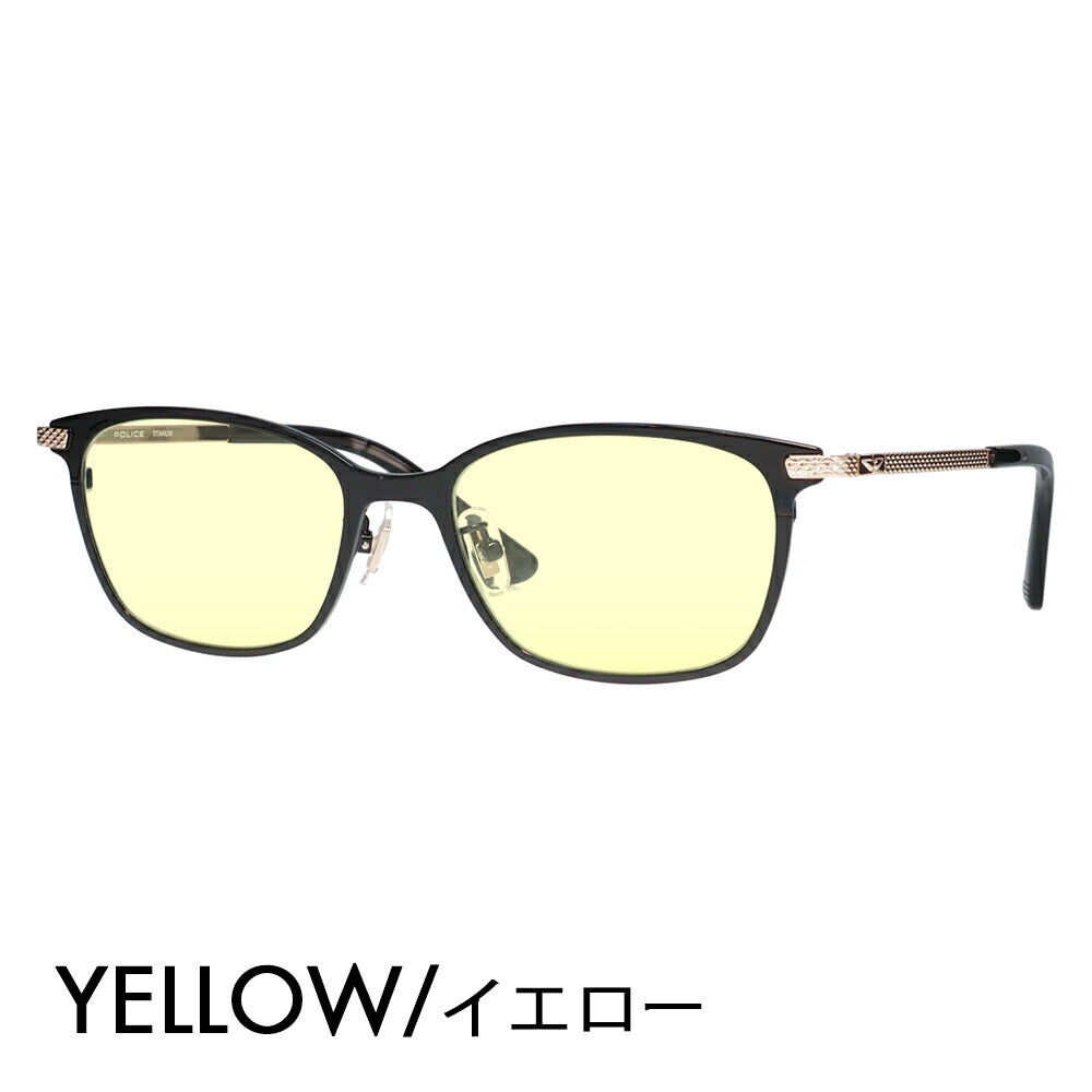 [Authorized Retailer] Police Glasses Frame Sunglasses Color Lens Set VPLN75J 0530 52 POLICE Metal Wellington Men's Women's Fashion Glasses 