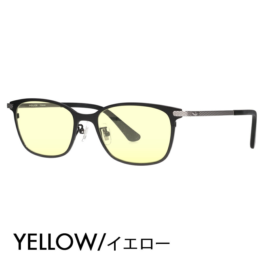 [Authorized Retailer] Police Glasses Frame Sunglasses Color Lens Set VPLN75J 0531 52 POLICE Metal Wellington Men's Women's Fashion Glasses 