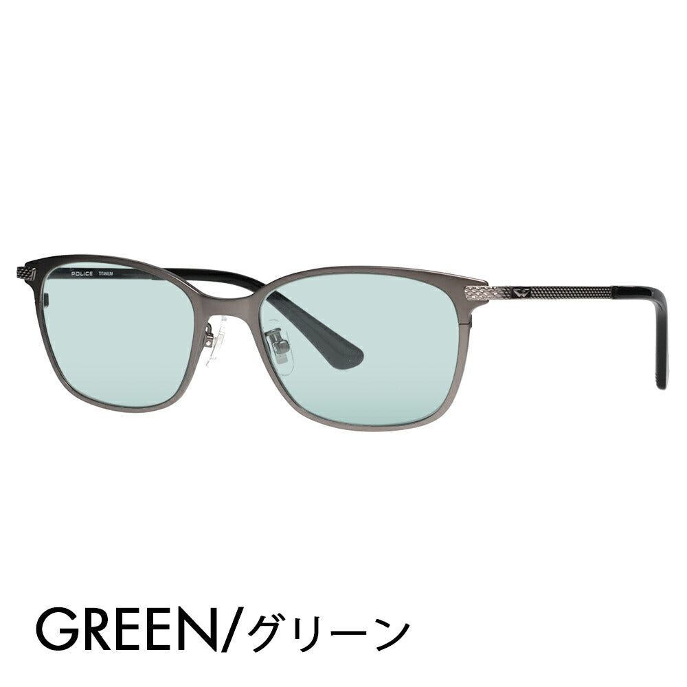 【正规品贩売店】ポrisu メガネ fereーム サngugurasu カラーrenzuzetto VPLN75J 0627 52 POLICE メタル ウェrinton メンズ redetisu 伊达眼镜