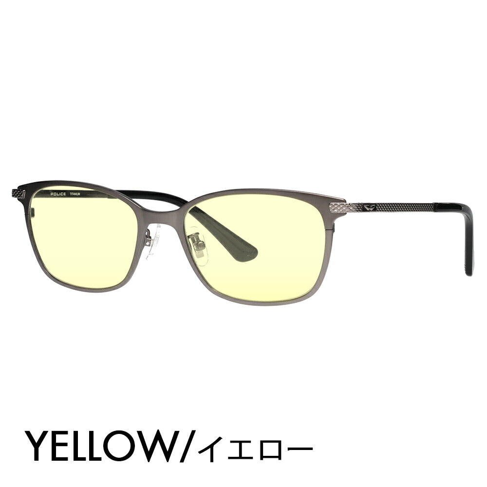 [Authorized Retailer] Police Glasses Frame Sunglasses Color Lens Set VPLN75J 0627 52 POLICE Metal Wellington Men's Women's Fashion Glasses 