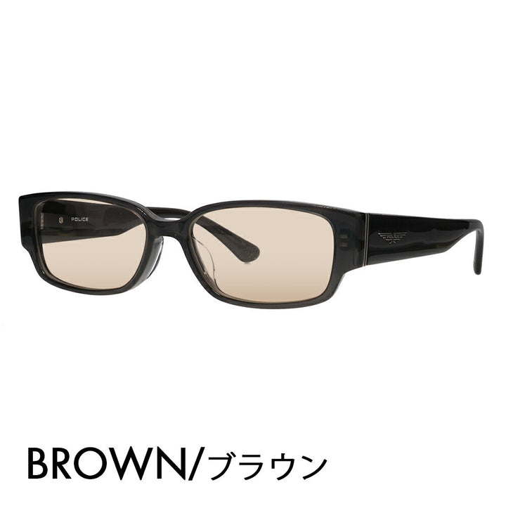 [Authorized Retailer] Police Glasses Frame Sunglasses Color Lens Set VPLP36J 04AL 54 POLICE 2024 Model Men's Square Cell Japan Model Fashion Glasses 