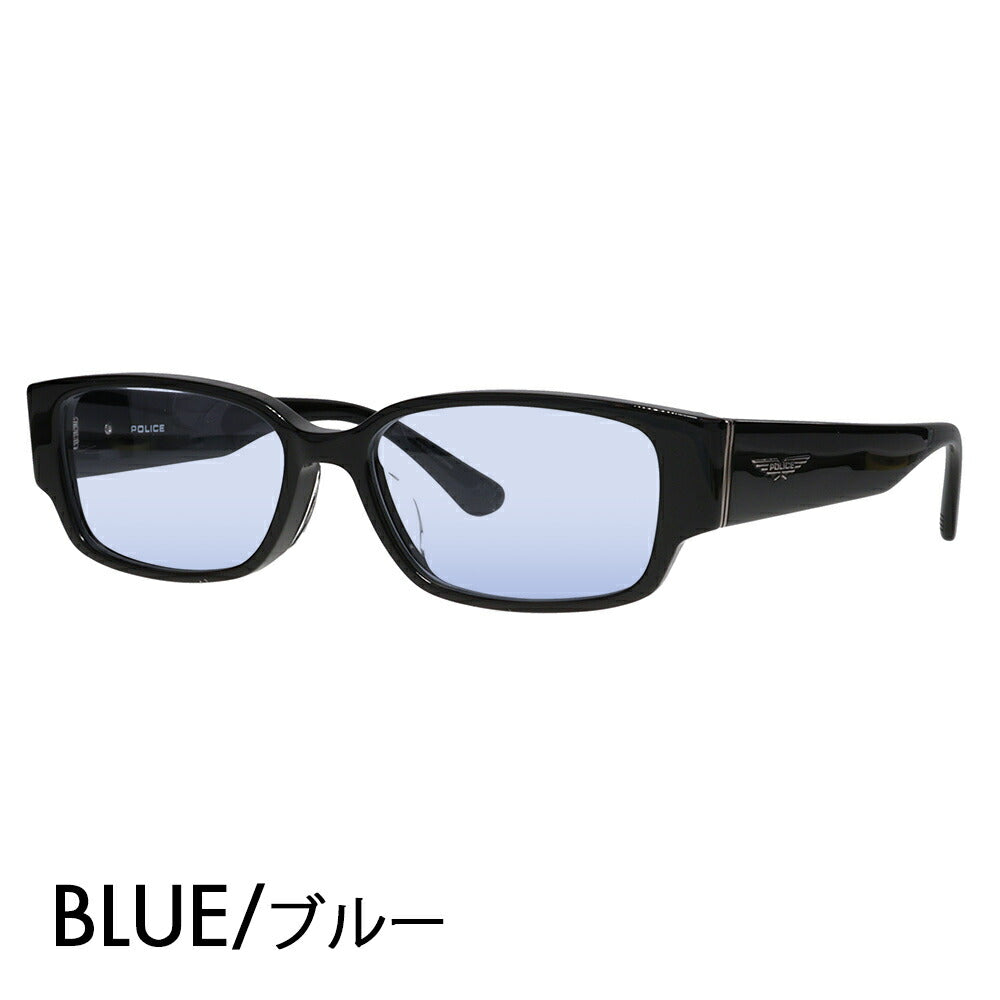 [Authorized Retailer] Police Glasses Frame Sunglasses Color Lens Set VPLP36J 0700 54 POLICE 2024 Model Men's Square Cell Japan Model Fashion Glasses 