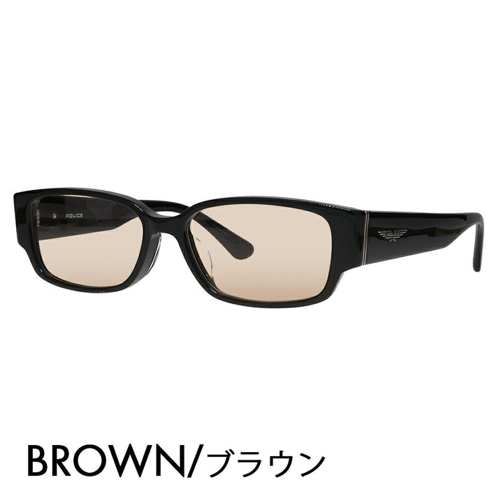 [Authorized Retailer] Police Glasses Frame Sunglasses Color Lens Set VPLP36J 0700 54 POLICE 2024 Model Men's Square Cell Japan Model Fashion Glasses 