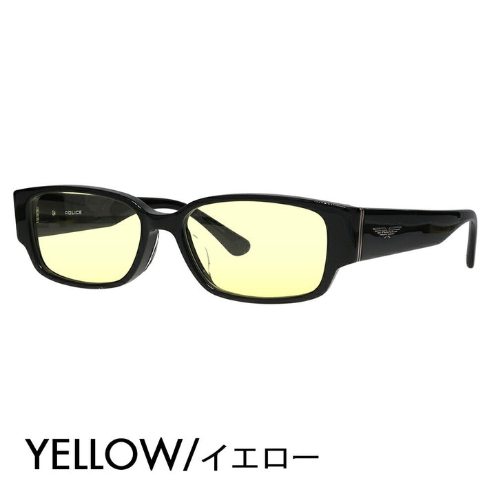 [Authorized Retailer] Police Glasses Frame Sunglasses Color Lens Set VPLP36J 0700 54 POLICE 2024 Model Men's Square Cell Japan Model Fashion Glasses 