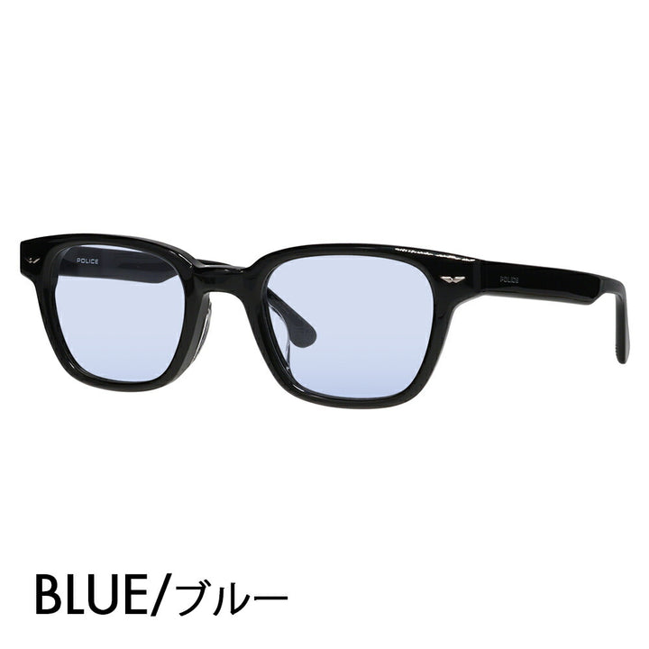 [Authorized Retailer] Police Glasses Frame Sunglasses Color Lens Set VPLP39J 0700 48 POLICE 2024 Model Men's Wellington Classic Cell Japan Model Fashion Glasses 