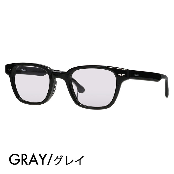 [Authorized Retailer] Police Glasses Frame Sunglasses Color Lens Set VPLP39J 0700 48 POLICE 2024 Model Men's Wellington Classic Cell Japan Model Fashion Glasses 