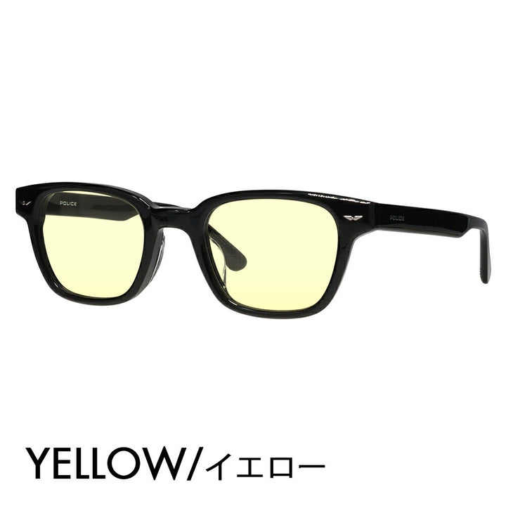 [Authorized Retailer] Police Glasses Frame Sunglasses Color Lens Set VPLP39J 0700 48 POLICE 2024 Model Men's Wellington Classic Cell Japan Model Fashion Glasses 